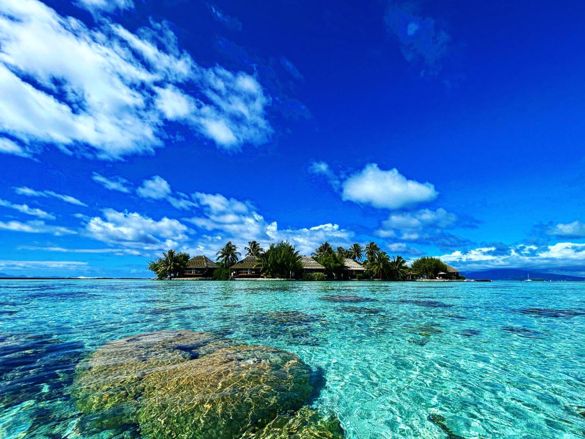 Hotel Eden Private Island Tahaa Patio  Exteriér fotografie