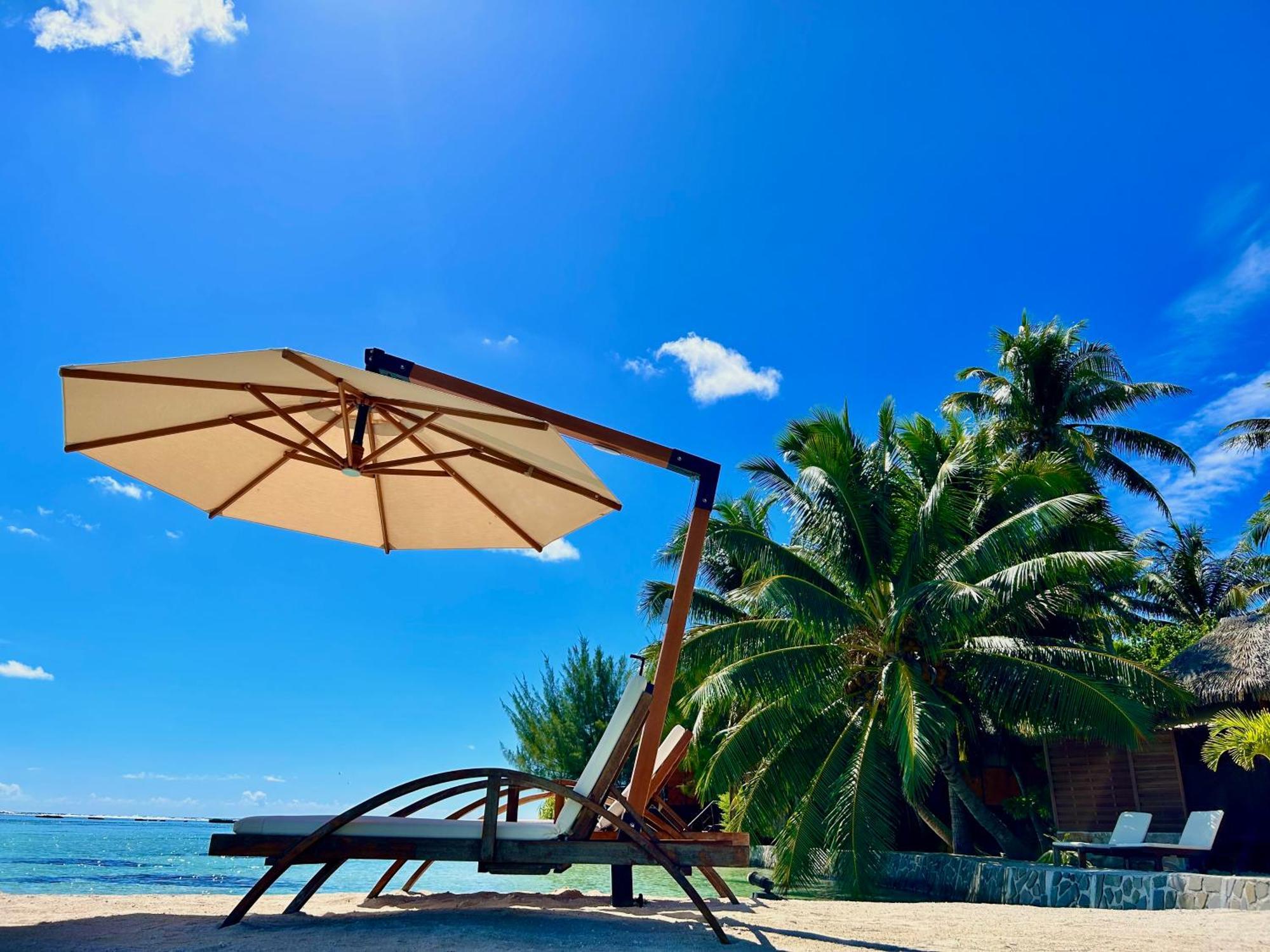 Hotel Eden Private Island Tahaa Patio  Exteriér fotografie