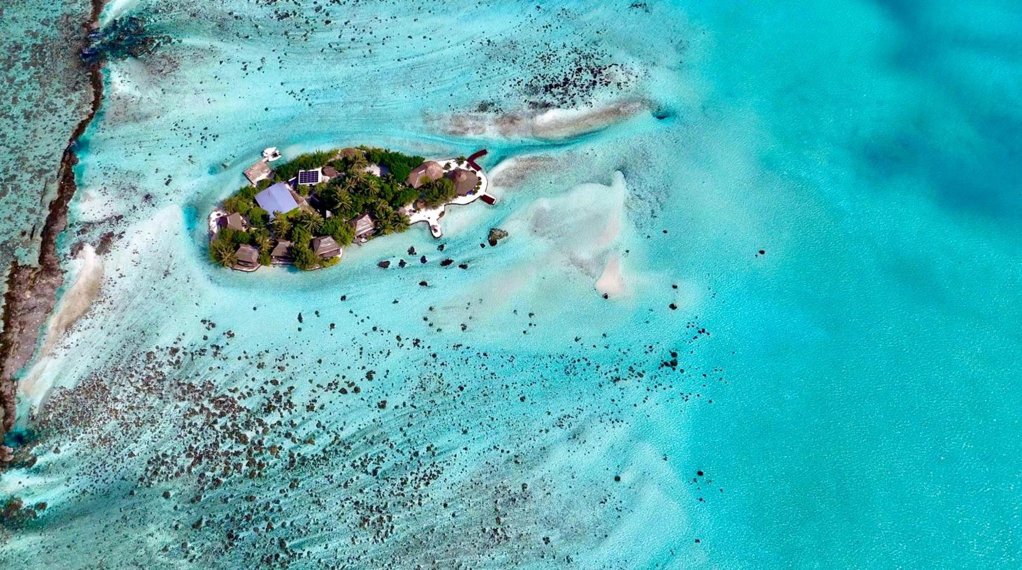 Hotel Eden Private Island Tahaa Patio  Exteriér fotografie