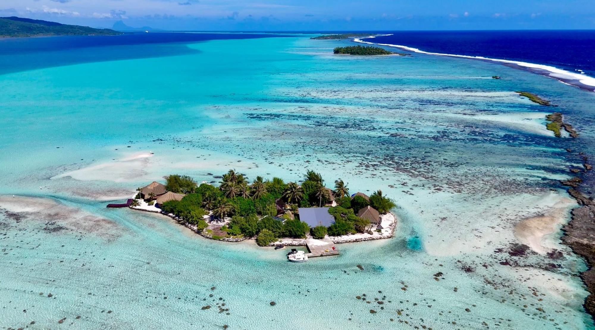 Hotel Eden Private Island Tahaa Patio  Exteriér fotografie