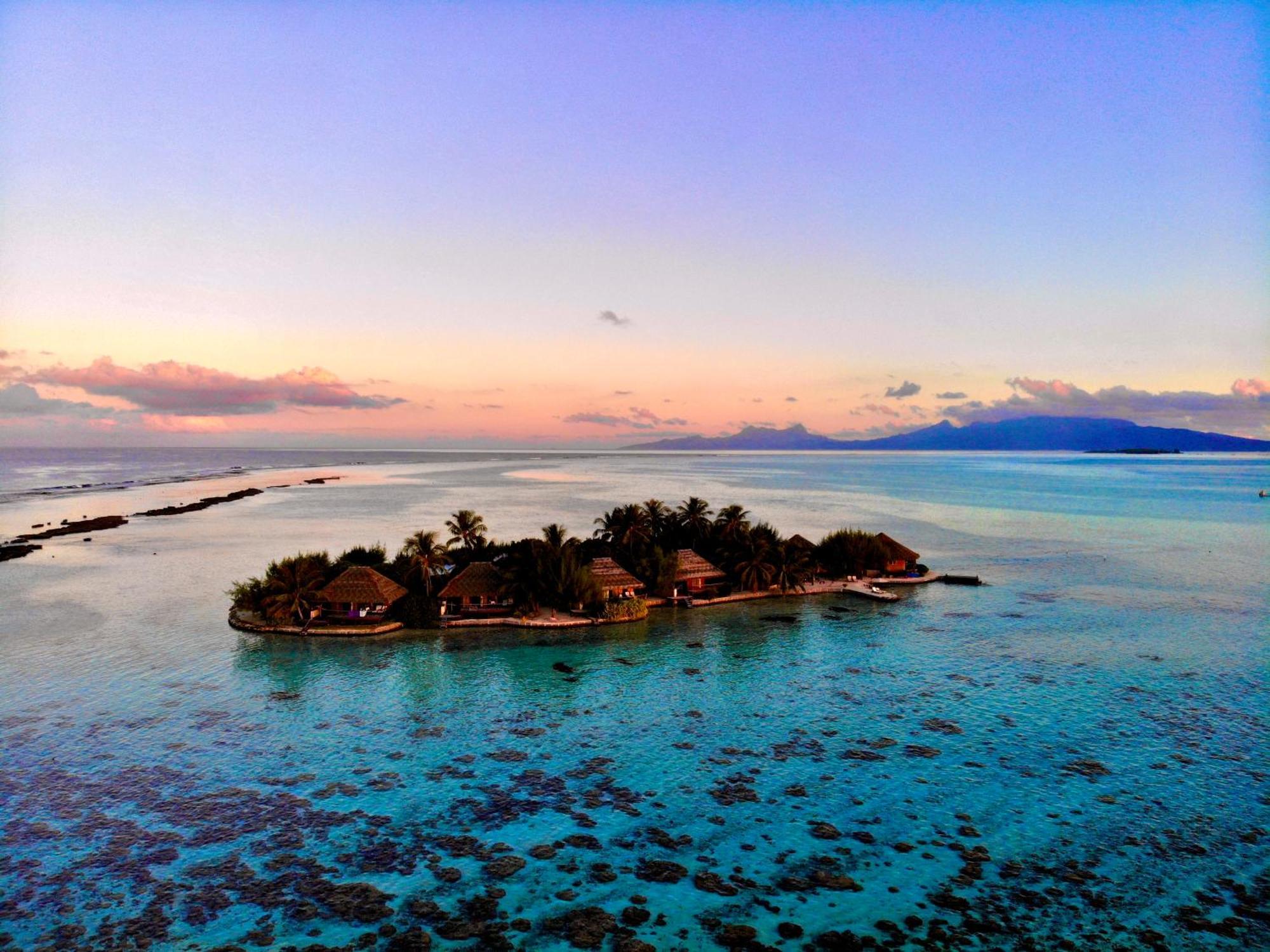 Hotel Eden Private Island Tahaa Patio  Exteriér fotografie
