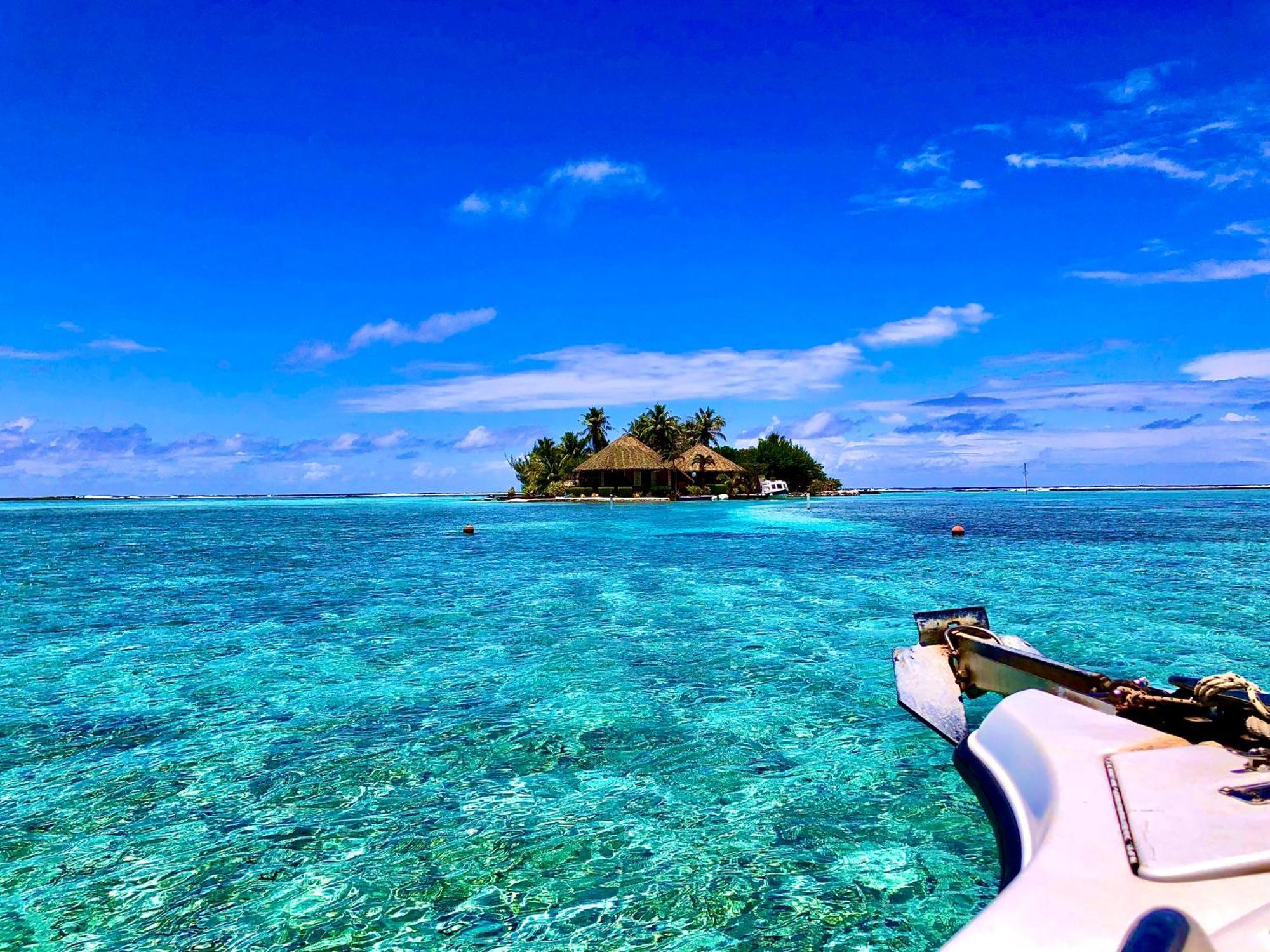 Hotel Eden Private Island Tahaa Patio  Exteriér fotografie