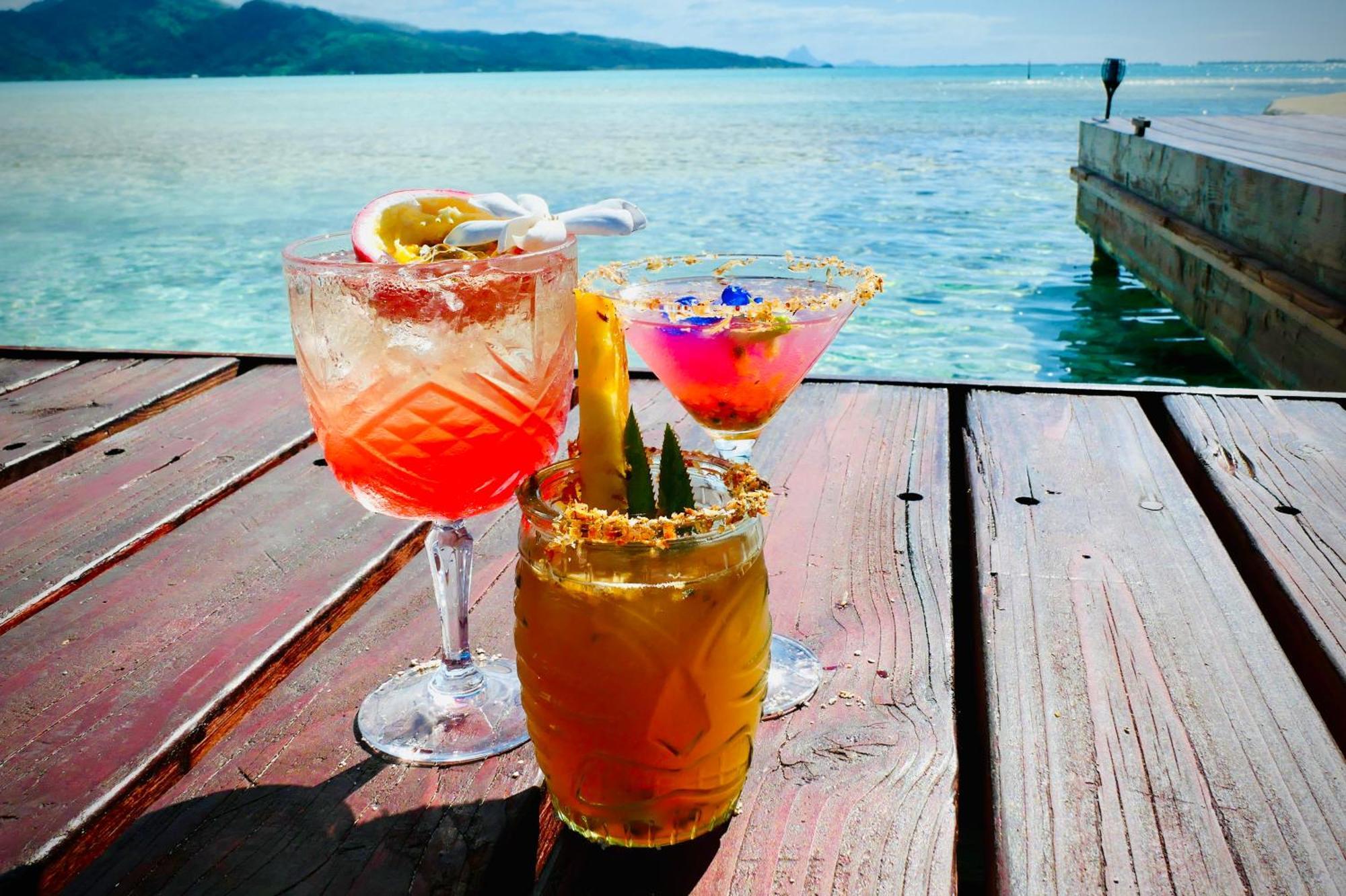 Hotel Eden Private Island Tahaa Patio  Exteriér fotografie