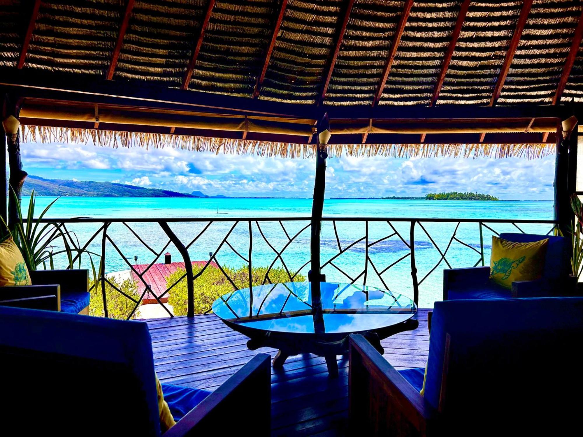 Hotel Eden Private Island Tahaa Patio  Exteriér fotografie