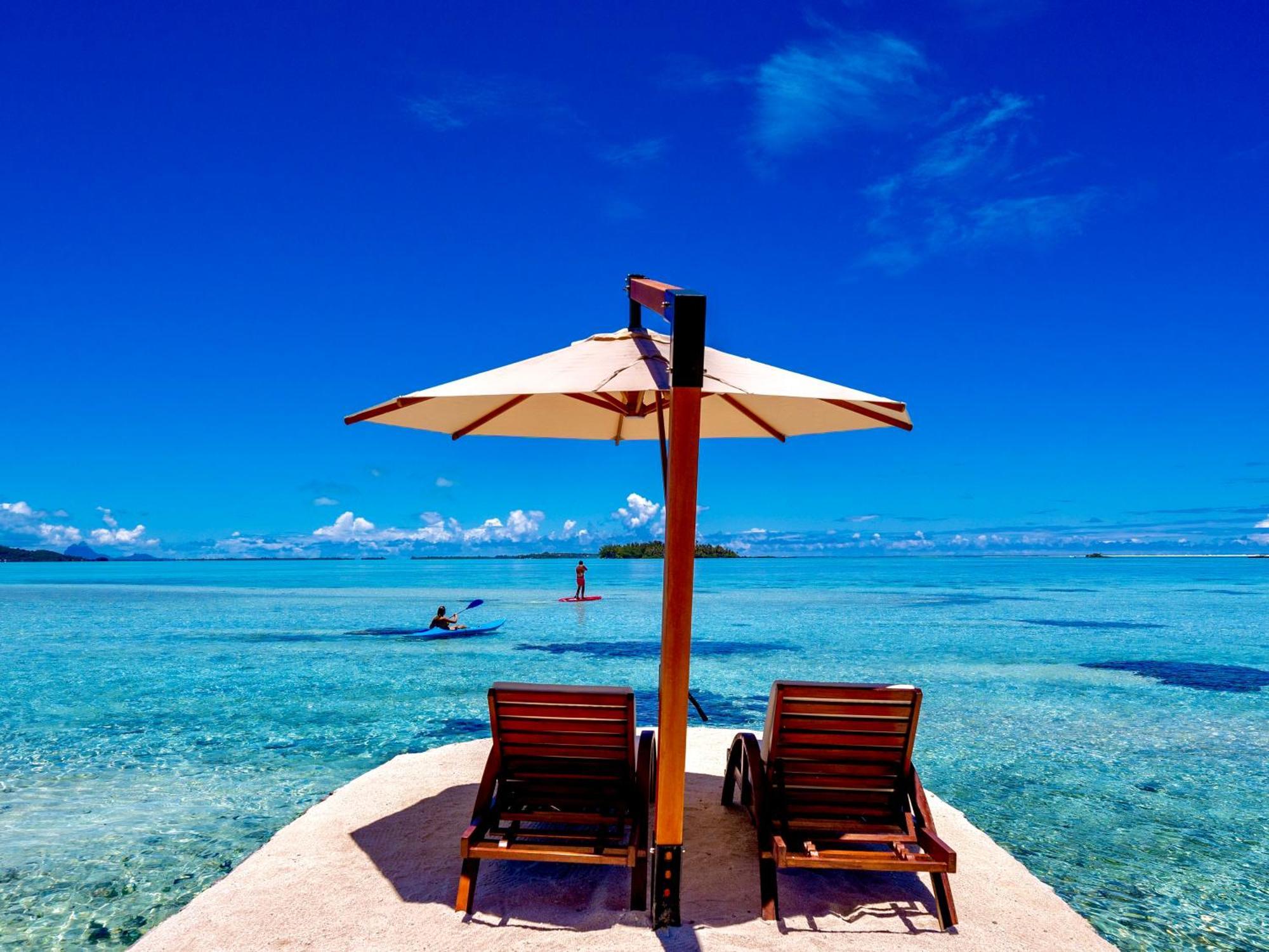 Hotel Eden Private Island Tahaa Patio  Exteriér fotografie