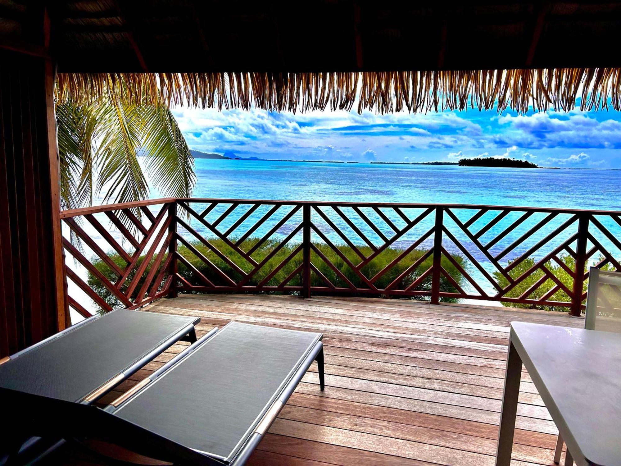 Hotel Eden Private Island Tahaa Patio  Exteriér fotografie