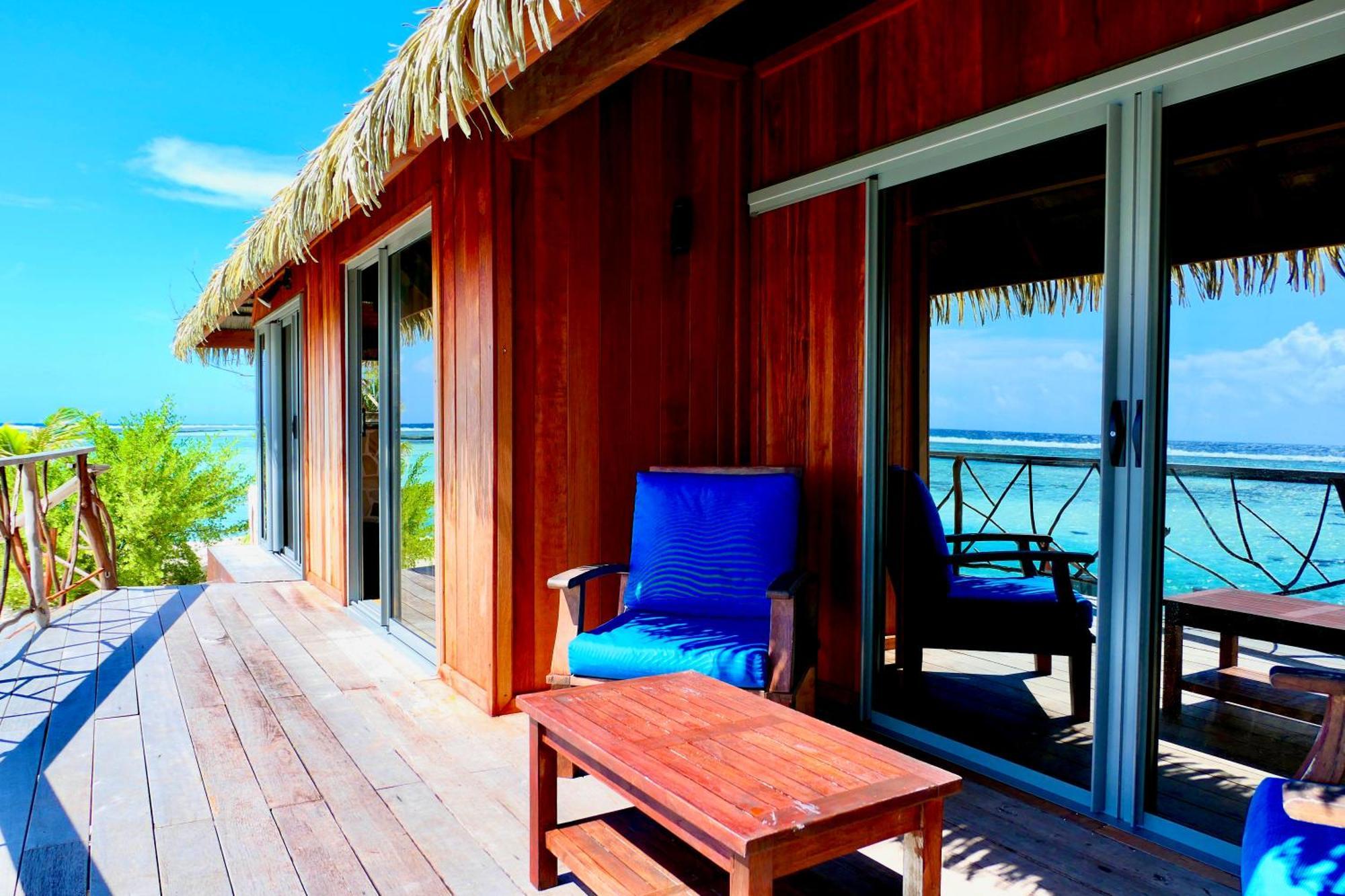 Hotel Eden Private Island Tahaa Patio  Exteriér fotografie