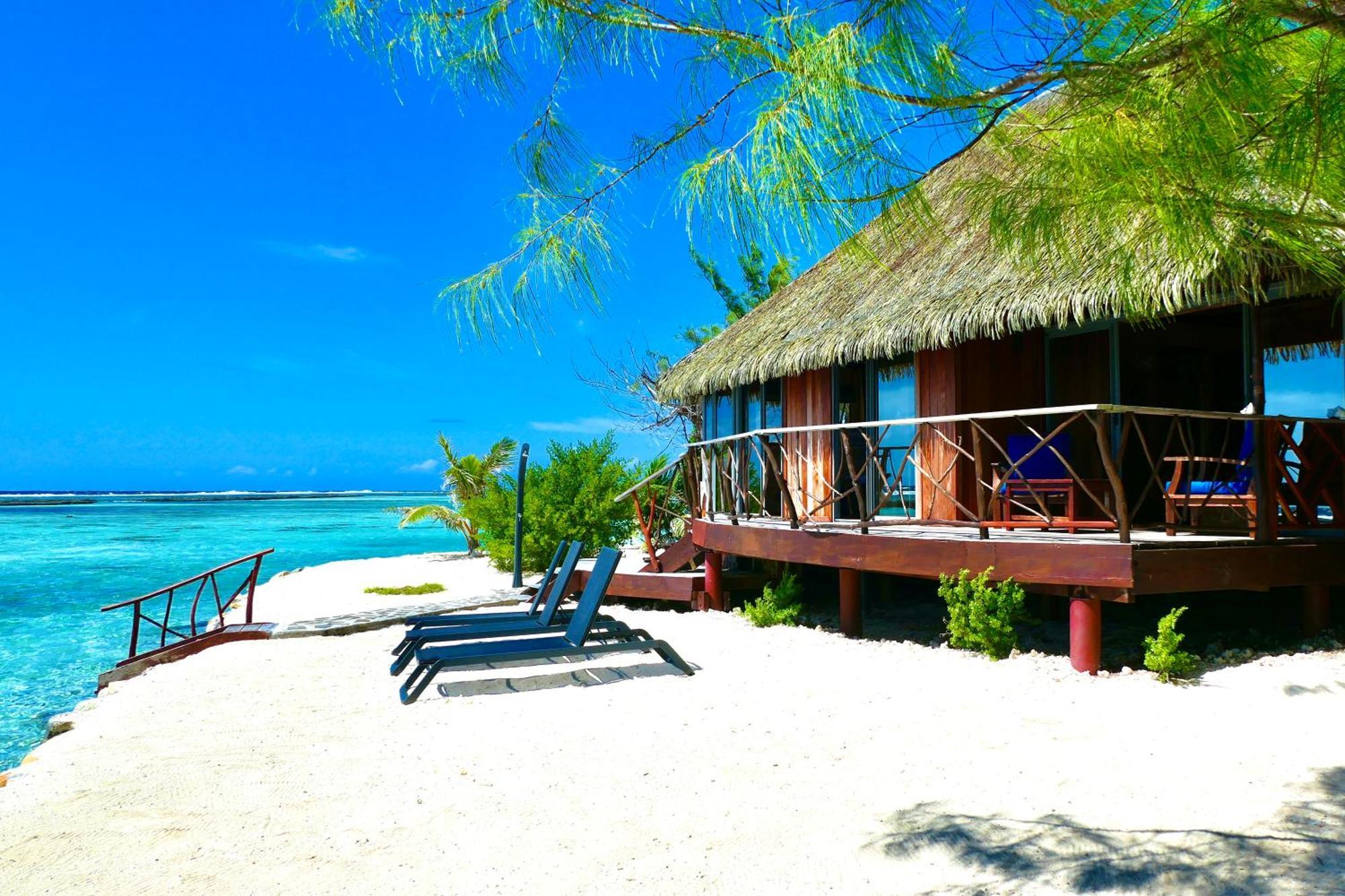 Hotel Eden Private Island Tahaa Patio  Exteriér fotografie