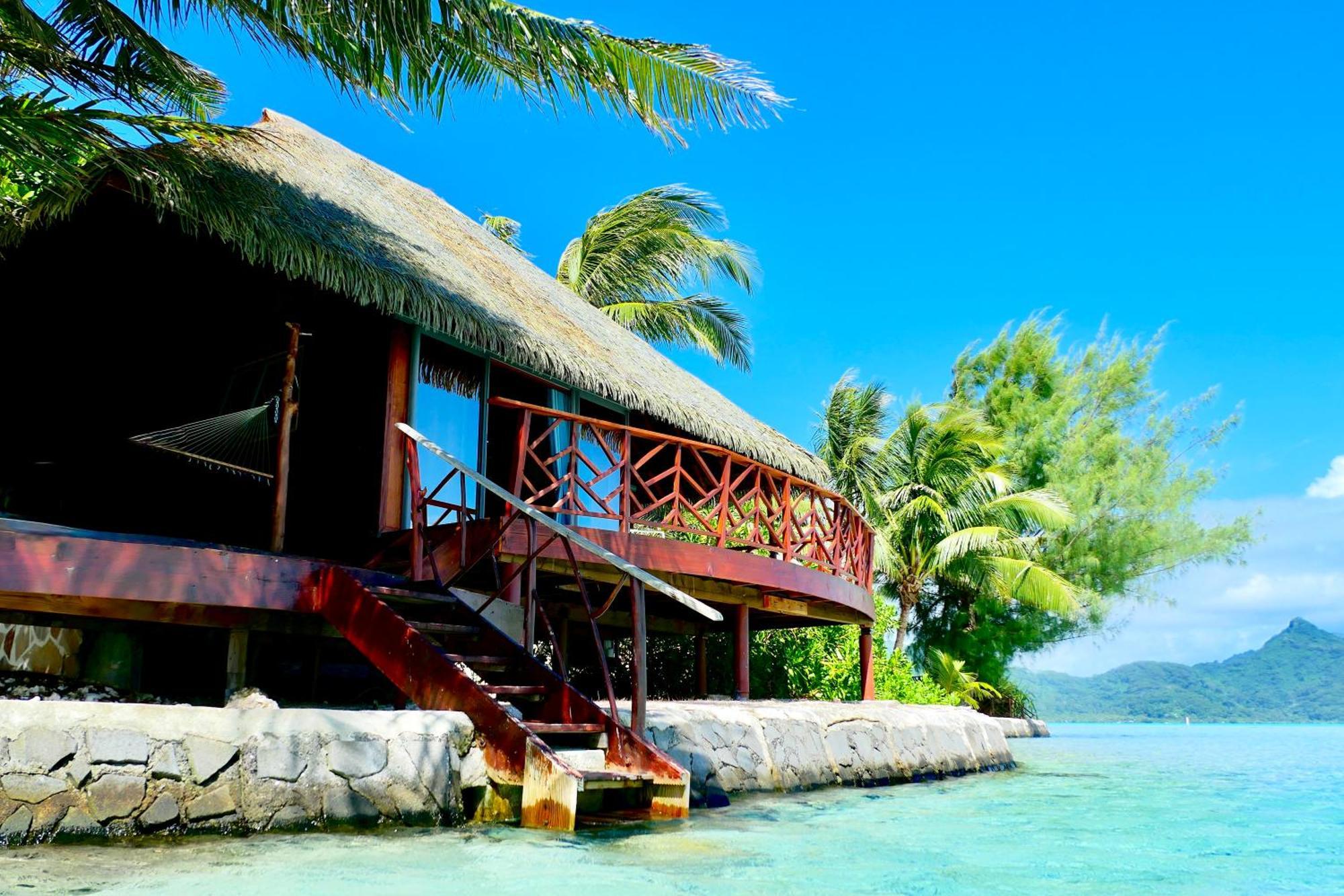 Hotel Eden Private Island Tahaa Patio  Exteriér fotografie