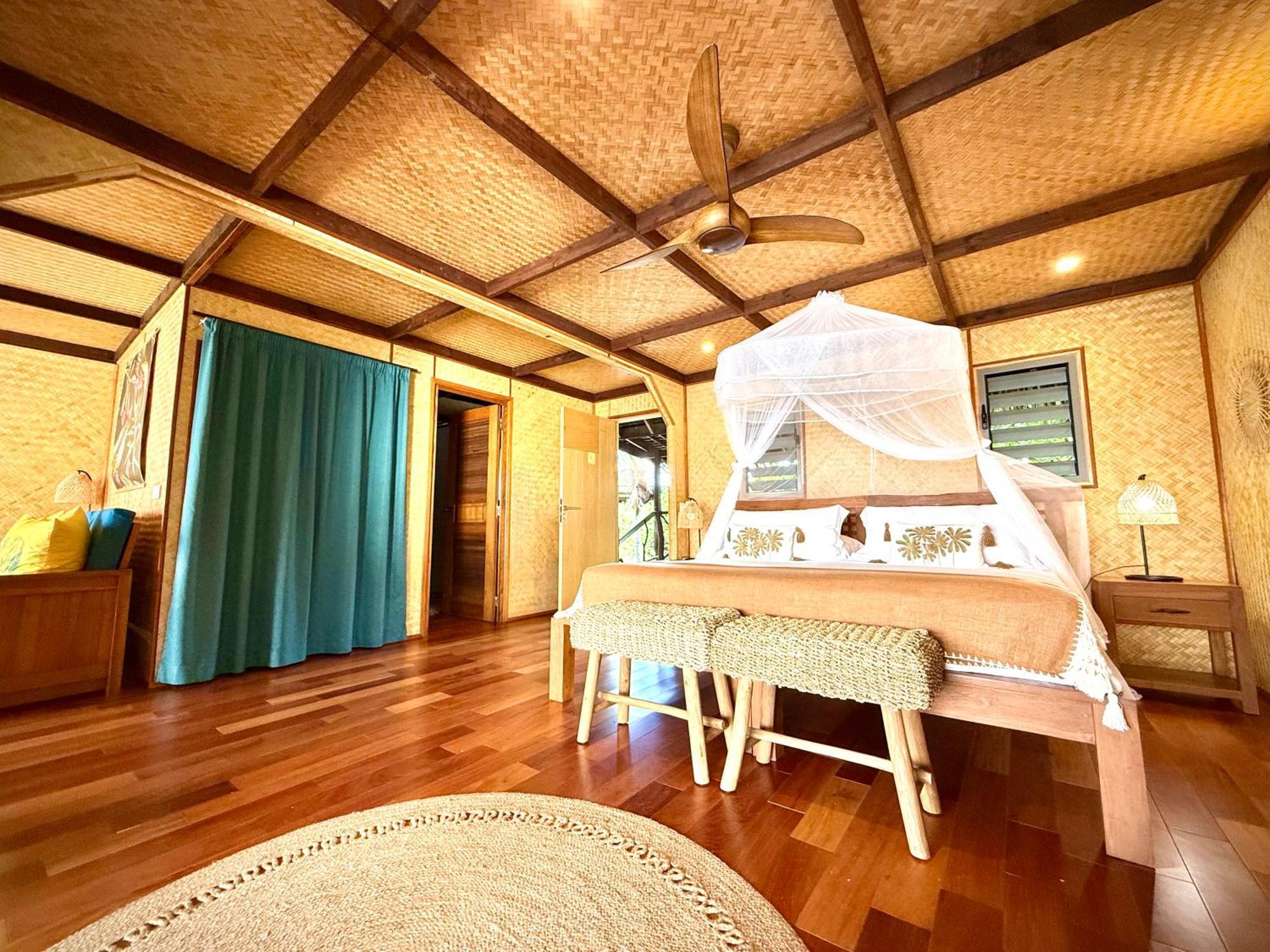 Hotel Eden Private Island Tahaa Patio  Exteriér fotografie