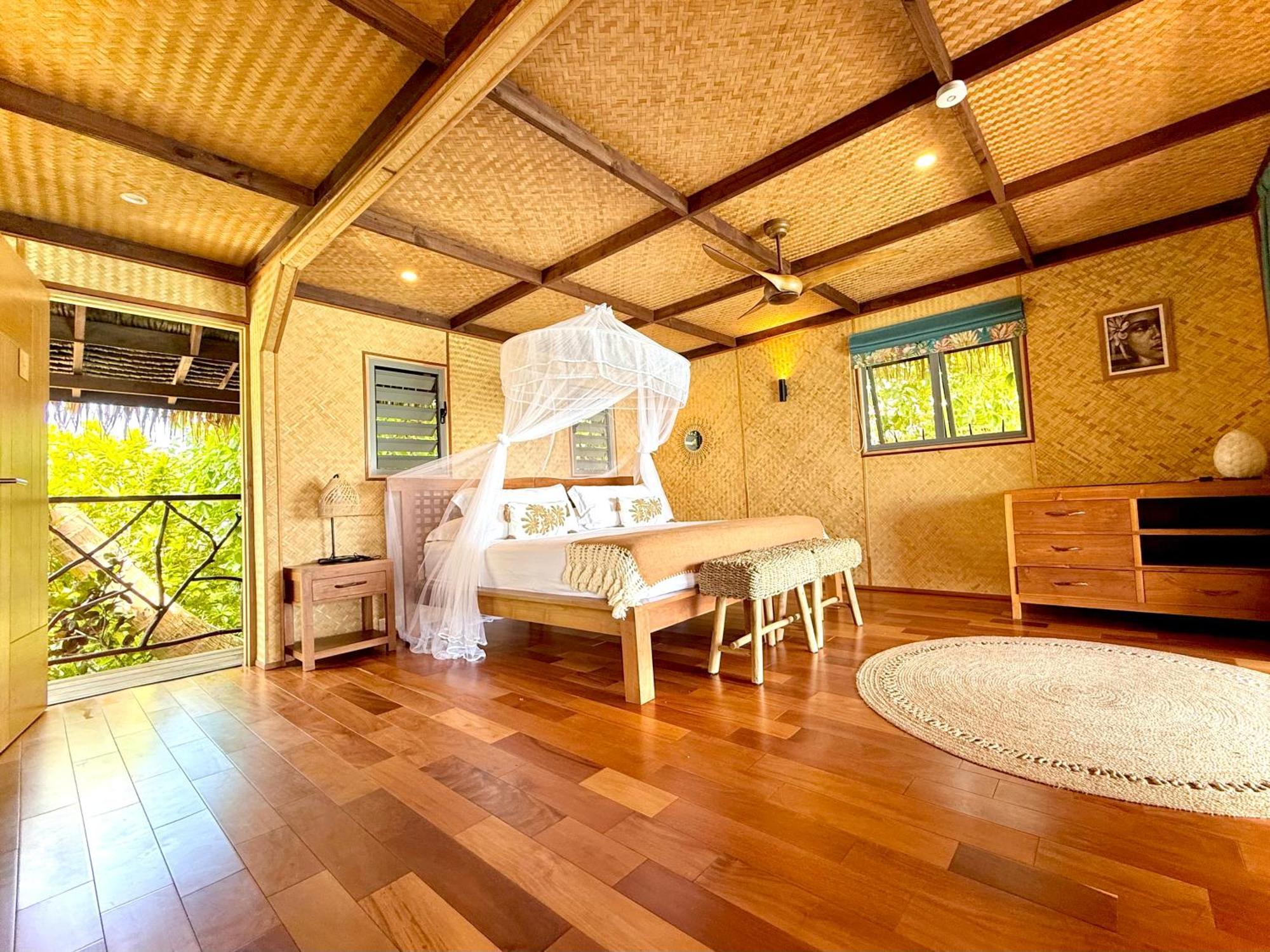 Hotel Eden Private Island Tahaa Patio  Exteriér fotografie
